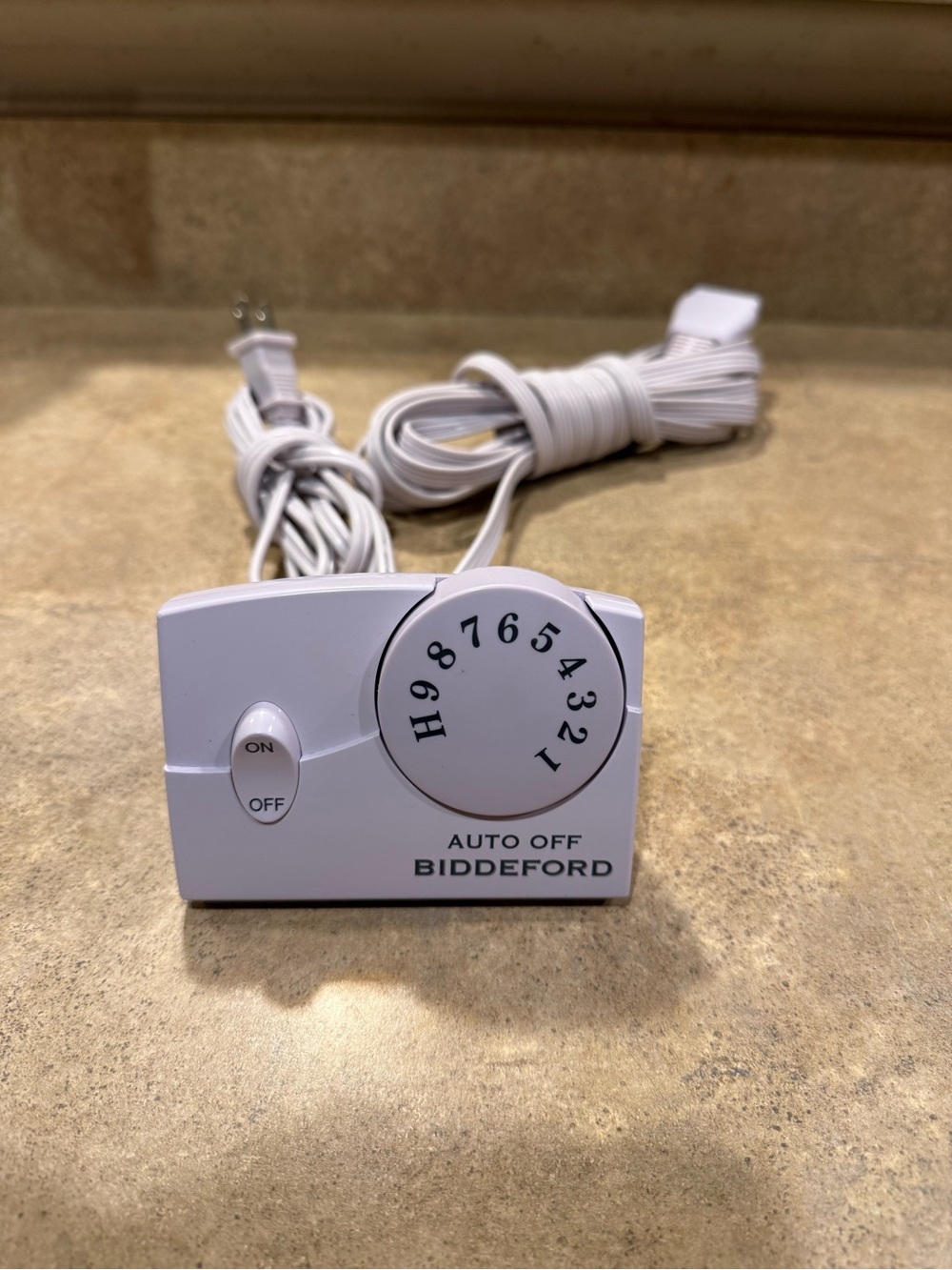 Biddeford Auto Off TC11BA Electric Blanket Controller 4-Prong White - Tested